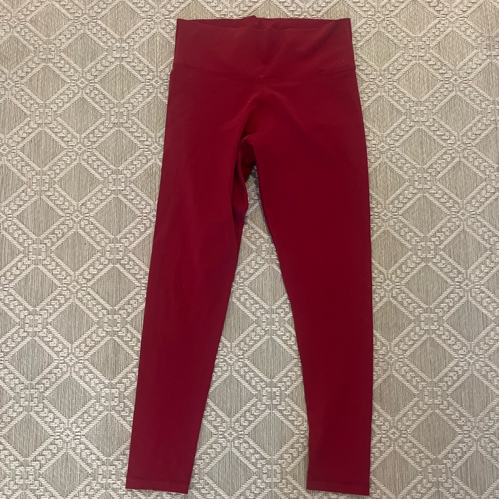 TNA Red Leggings